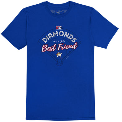 NWA Naturals Youth Diamonds BF Tee
