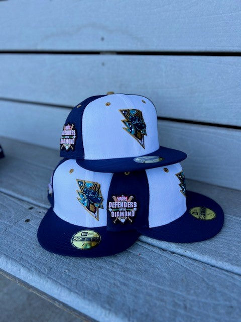 **NEW** Northwest Arkansas Naturals Marvel's Defenders of the Diamond New Era 59Fifty Fitted Cap