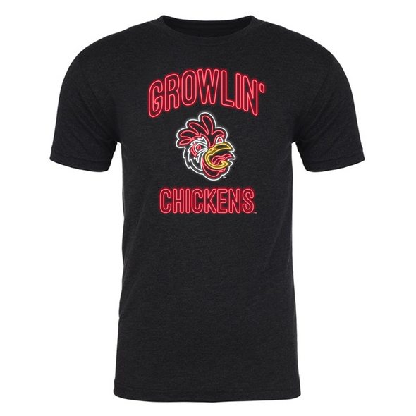 Growlin Chickens Neon Tee