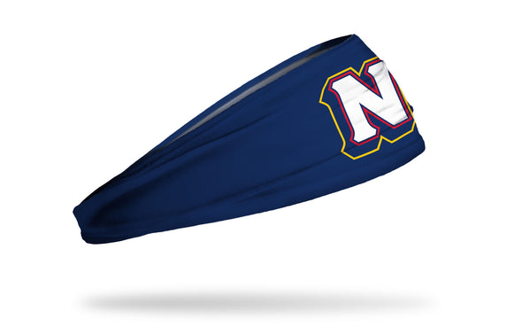 JUNK Navy Logo Headband