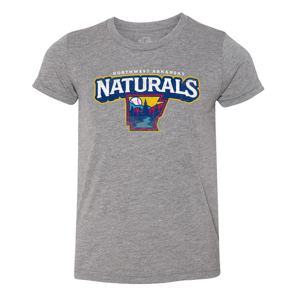 Youth Naturals Vintage Primary Logo Tee