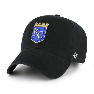 KC Royals Black Clean Up Cap